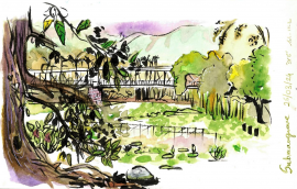 Atelier initiation croquis/aquarelle